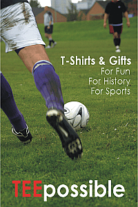 TeePossible T-Shirts for Humor, Sports, & History Fans
